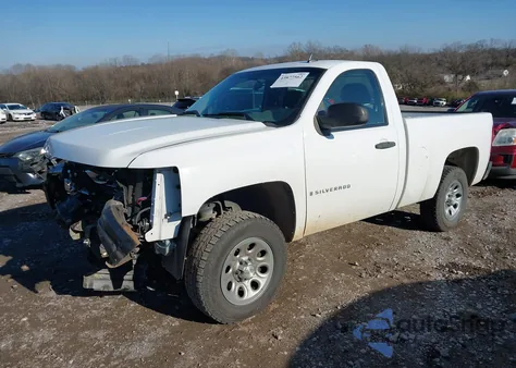 2007 Chevrolet Silverado 1500 Work Truck from USA, damaged, VIN 1GCEC14X97Z641289